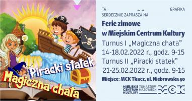 Ferie z magią i piratami w MCK